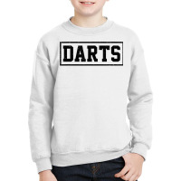 Retro Graphic Dart Player Darts Dartboard Triple 20 Bullseye T Shirt Youth Sweatshirt | Artistshot