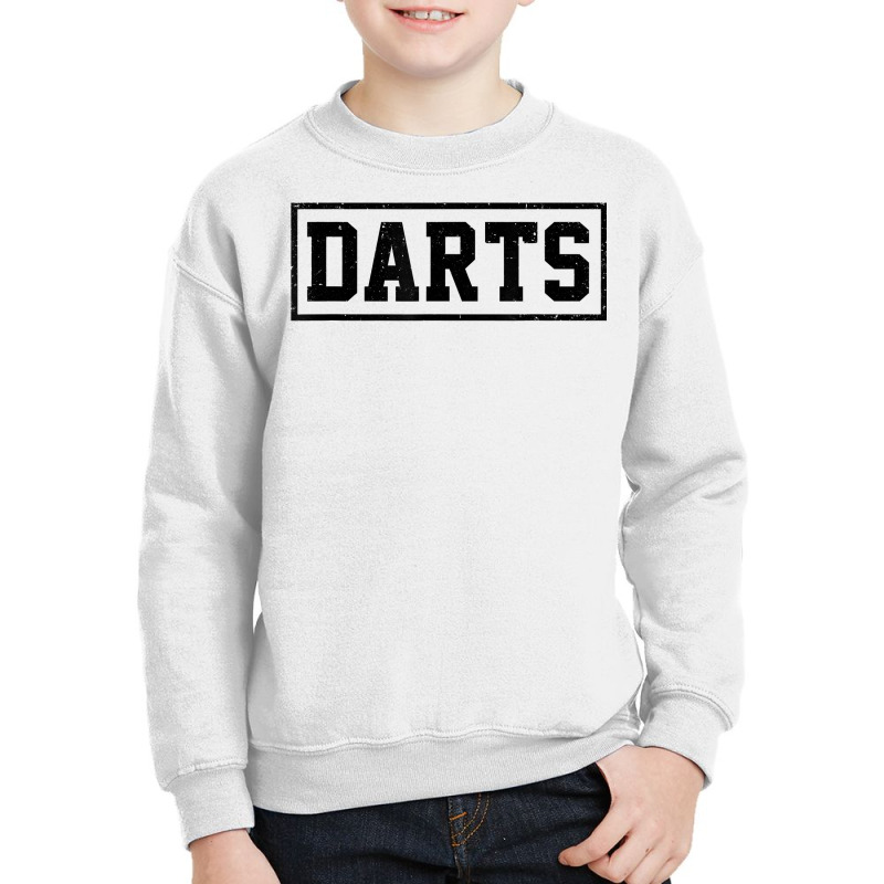 Retro Graphic Dart Player Darts Dartboard Triple 20 Bullseye T Shirt Youth Sweatshirt by kylrahal8pot | Artistshot