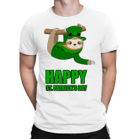 Irish Sloth Happy St Patricks Day Gift Kids Ireland T-shirt | Artistshot