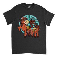 Limited Edition Cartoon Horse I Stallion I Kids Horse Classic T-shirt | Artistshot