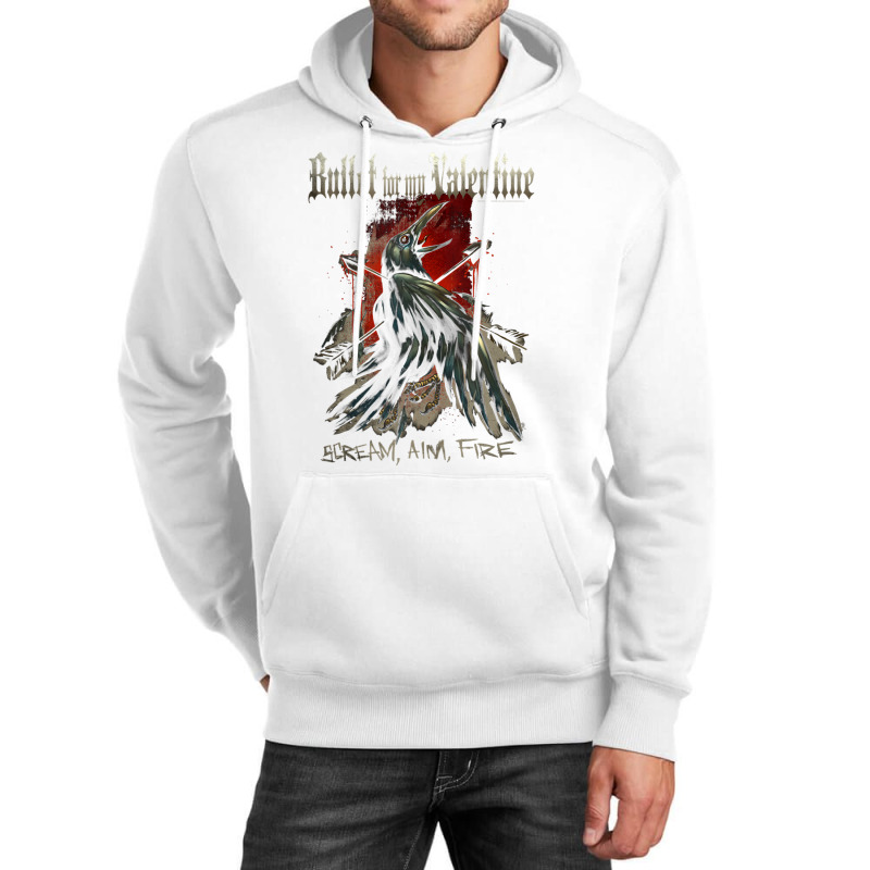 Bullet For My Valentine – Scream Aim Fire Crow Unisex Hoodie by Iribe890 | Artistshot