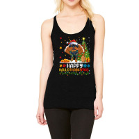 American Football Player Hippopotamus Animal Patriotic Hippo Racerback Tank | Artistshot