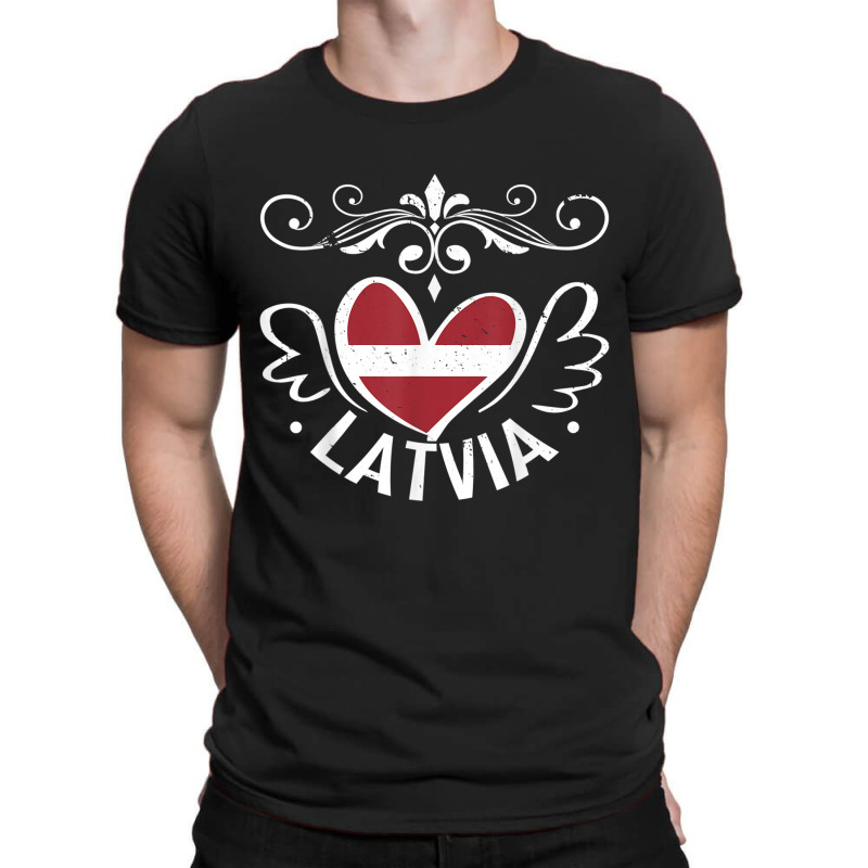 Latvia Latvia Latvija States Latvians T Shirt T-Shirt by wafaha | Artistshot