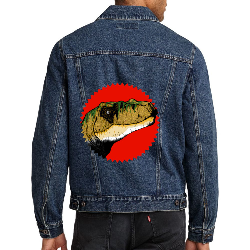 Velociraptor Ii Men Denim Jacket | Artistshot