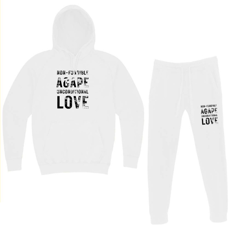 Non-fungible Agape ( Unconditional Love ) Hoodie & Jogger set by DMY76 Design | Artistshot