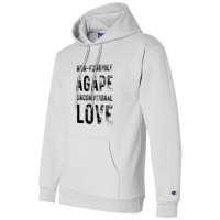 Non-fungible Agape ( Unconditional Love ) Champion Hoodie | Artistshot