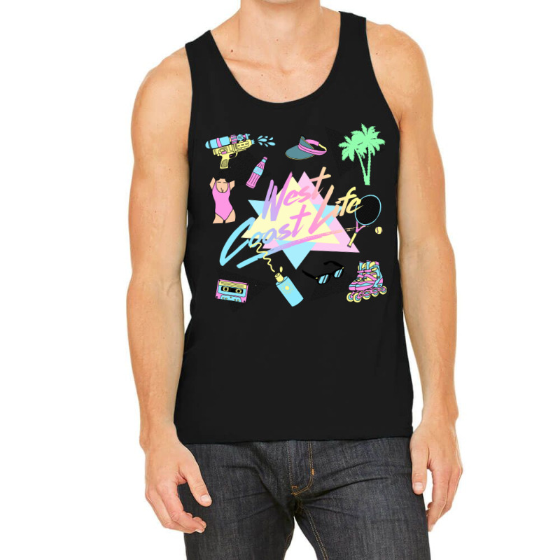 West Coast Life Tank Top | Artistshot