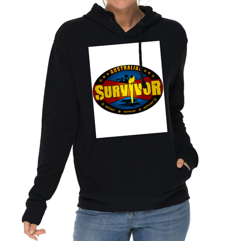 Australian Survivor Last Man Standing Poster Summer (1) Lightweight Hoodie by schuithelded | Artistshot