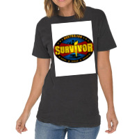 Australian Survivor Last Man Standing Poster Summer (1) Vintage T-shirt | Artistshot