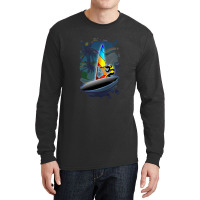 Windsurfer On Ocean Waves Long Sleeve Shirts | Artistshot