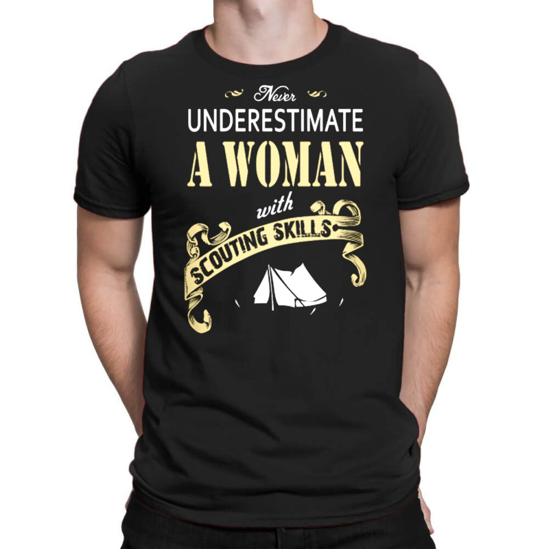 Woman With Scouting Skills T-shirt | Artistshot