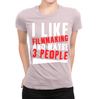 Filmmaker Movie Director   Blue Green Ladies Fitted T-shirt | Artistshot