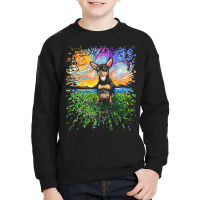 Chihuahua T  Shirt Short Hair Black And Tan Chihuahua Night Youth Sweatshirt | Artistshot