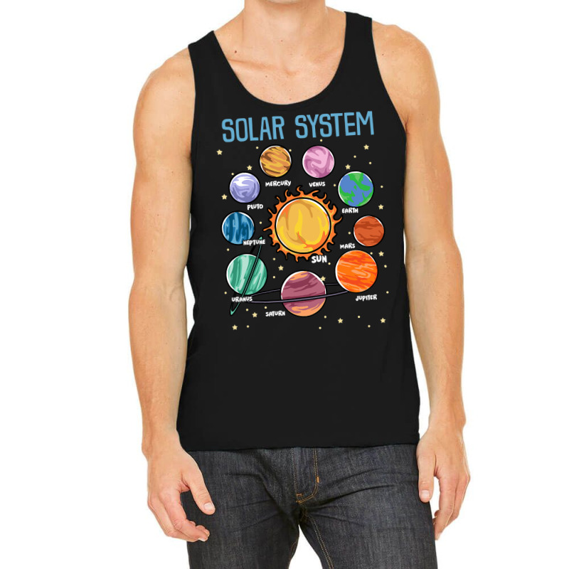 Solar System Planets Science Space Boys Girls Stem Kids T Shirt Tank Top by CUSER3772 | Artistshot