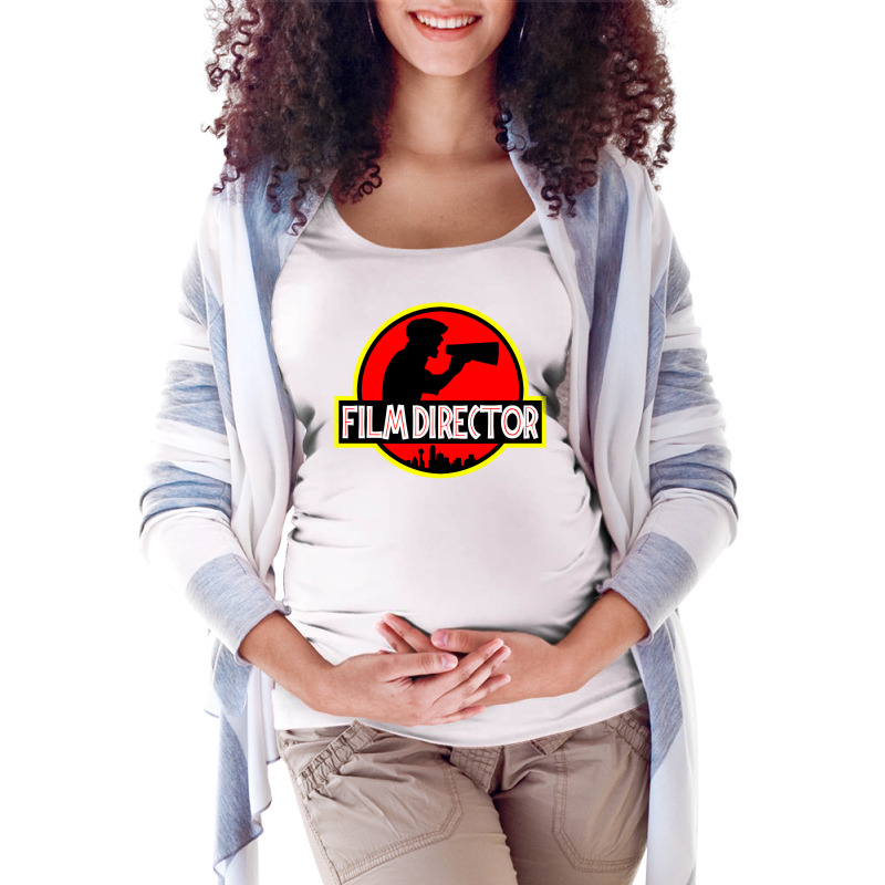 Film Director Classic  Red 80s Maternity Scoop Neck T-shirt by parryrenadar | Artistshot