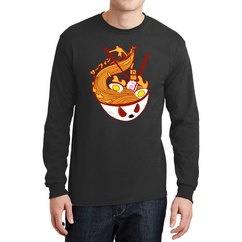 Great Ramen Wave Long Sleeve Shirts | Artistshot