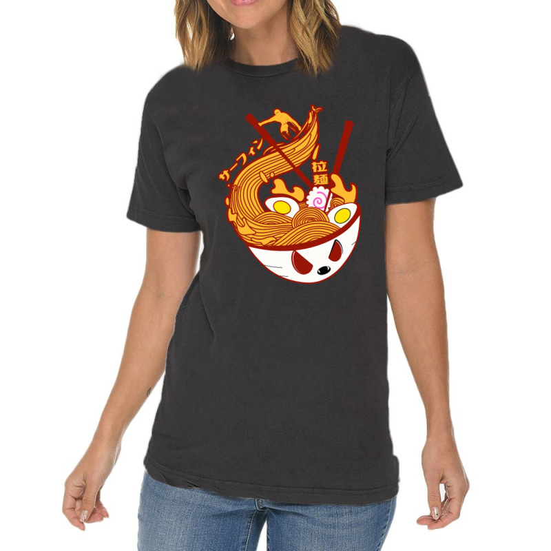 Great Ramen Wave Vintage T-shirt | Artistshot