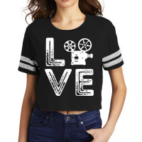 Filmmaker Camera Love Film Producer Cameraman Cinema Lover Classic Cut Scorecard Crop Tee | Artistshot