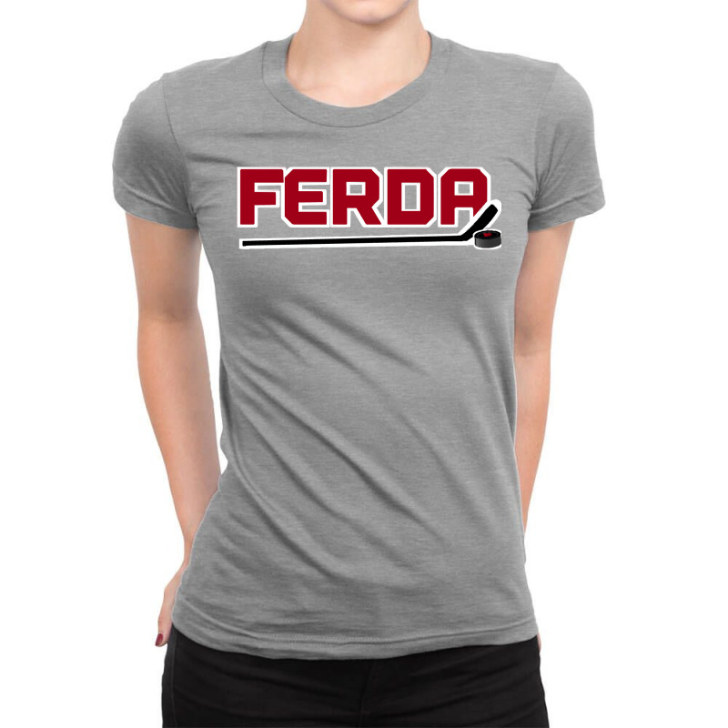 Ferda Letterkenny Baby Blue Ladies Fitted T-Shirt by vielkavereh | Artistshot