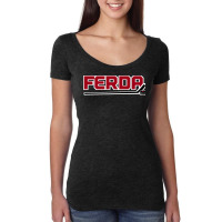 Ferda Letterkenny Baby Blue Women's Triblend Scoop T-shirt | Artistshot