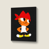 Parappa The Rapper 3 Creepypasta 16 Portrait Canvas Print | Artistshot