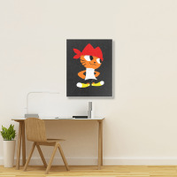 Parappa The Rapper 3 Creepypasta 16 Portrait Canvas Print | Artistshot