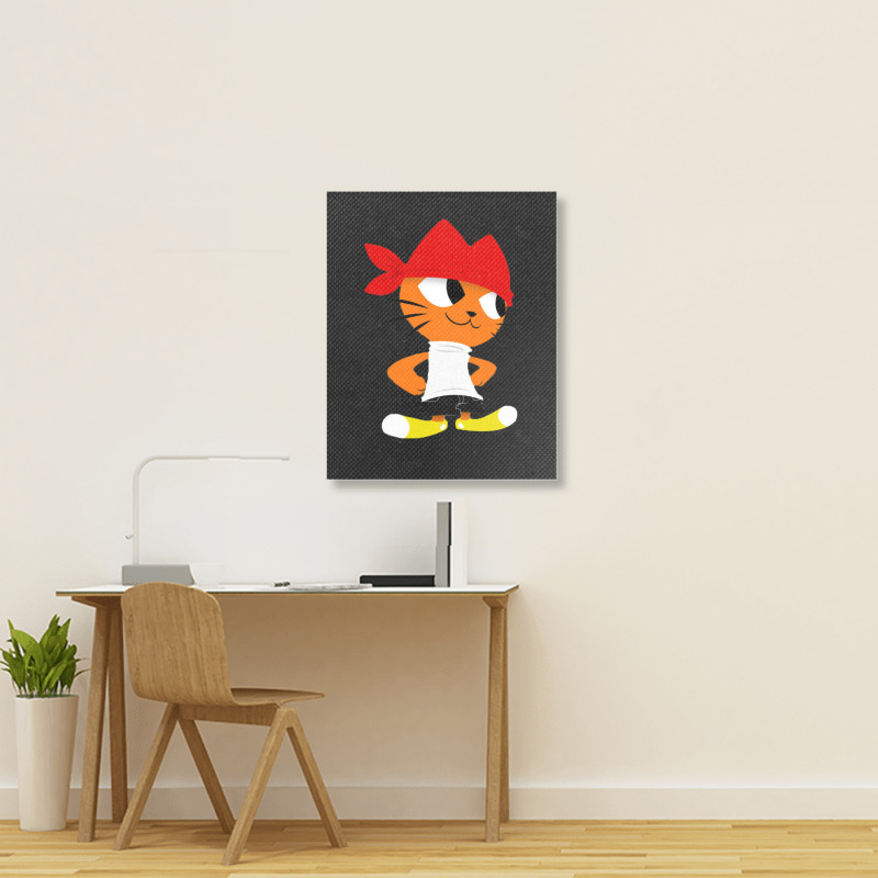 Parappa The Rapper 3 Creepypasta 16 Portrait Canvas Print | Artistshot