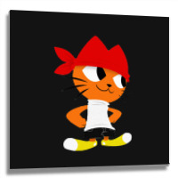 Parappa The Rapper 3 Creepypasta 16 Metal Print Square | Artistshot