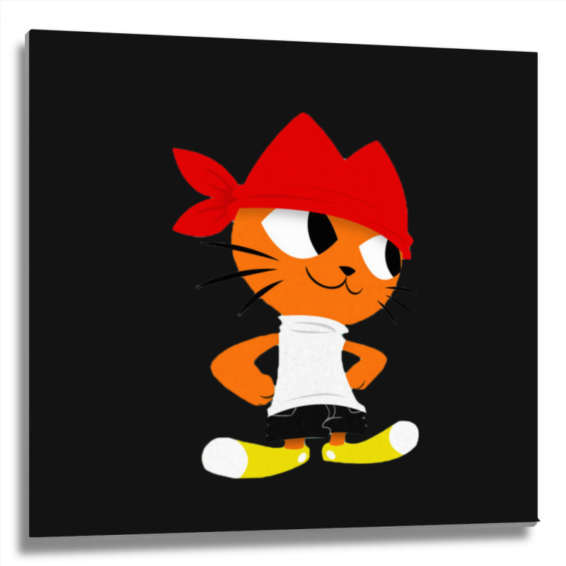 Parappa The Rapper 3 Creepypasta 16 Metal Print Square | Artistshot