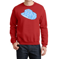 Blue Cowboy Hat Classic Tshirt Humor Crewneck Sweatshirt | Artistshot