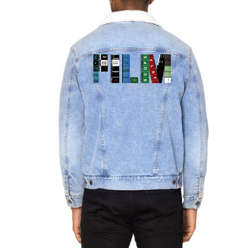 Film  Classic Retro Summer Unisex Sherpa-Lined Denim Jacket by howedatooruu | Artistshot