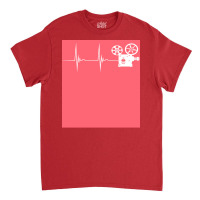 Film Director Camera Heartbeat Ekg Pulse Cameraman Sleeveless Vintage Classic T-shirt | Artistshot