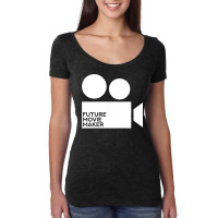 Filmmaker Movie Director  Green Trending Women's Triblend Scoop T-shirt | Artistshot