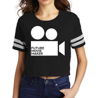 Filmmaker Movie Director  Green Trending Scorecard Crop Tee | Artistshot