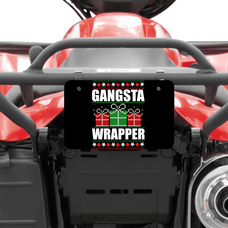 Gangsta Wrapper Pullover Hoodie Atv License Plate | Artistshot