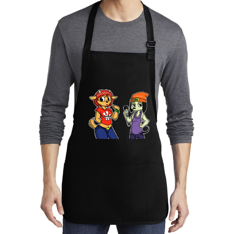 Parappa The Rapper Rap 1 Medium-length Apron | Artistshot