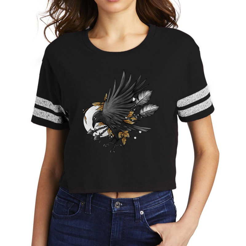 Day Gifts Eat Crow Halloween Makeup Sleep Cute Graphic Gift Scorecard Crop Tee by OrvilleBudiao | Artistshot