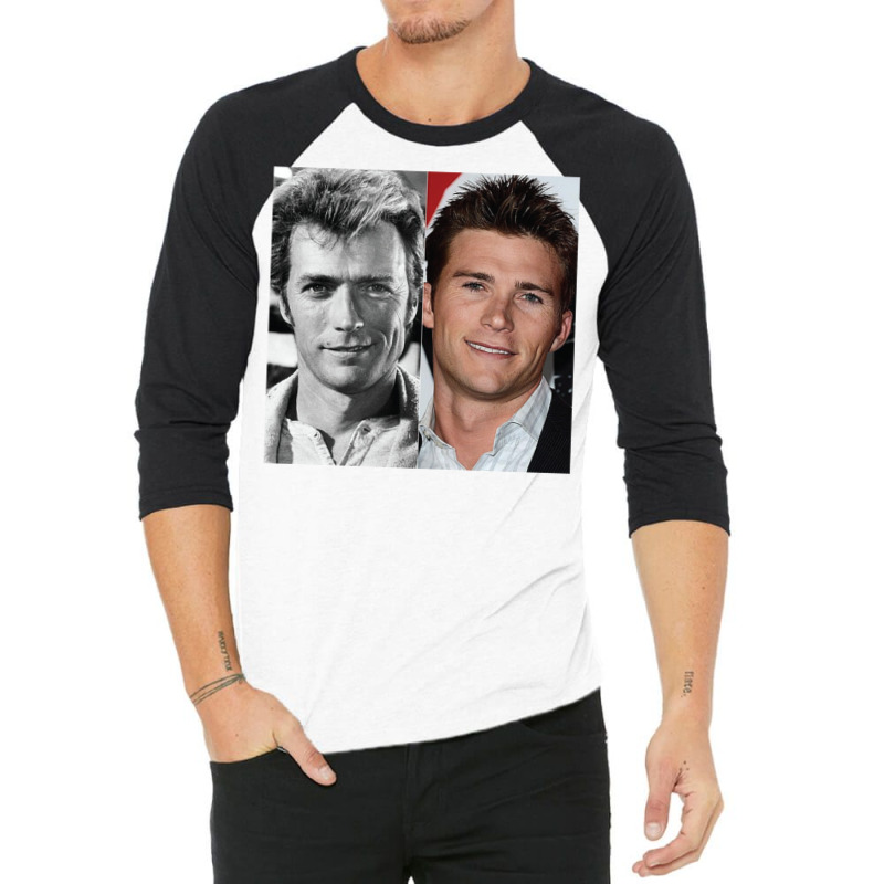 Clint Eastwood Eyes Classic Tshirt Hippie 3/4 Sleeve Shirt | Artistshot