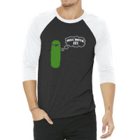 Dill With It Pickle 3/4 Sleeve Shirt | Artistshot