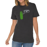 Dill With It Pickle Vintage T-shirt | Artistshot