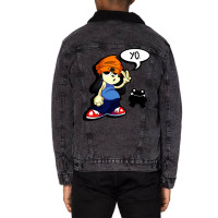 Parappa The Rapper Rap 23 Unisex Sherpa-lined Denim Jacket | Artistshot