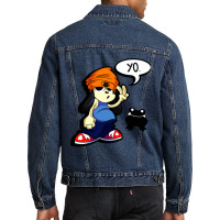 Parappa The Rapper Rap 23 Men Denim Jacket | Artistshot