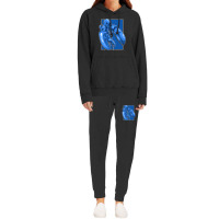 Funny Jumpscare Lobster Meme Blue Crustacean Pullover Hoodie Hoodie & Jogger Set | Artistshot