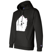 American Eskimo Dog Peeking From Side Cute American Eskimo T Shirt Champion Hoodie | Artistshot