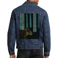 Fox Classic Cute Boy Men Denim Jacket | Artistshot