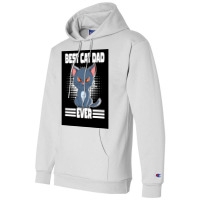 Best Cat Dad Ever Poster Aesthetic Champion Hoodie | Artistshot