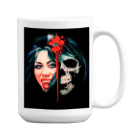 Franco  La Comtesse Noire (female Vampire) Graphic Music Stars 15 Oz Coffee Mug | Artistshot