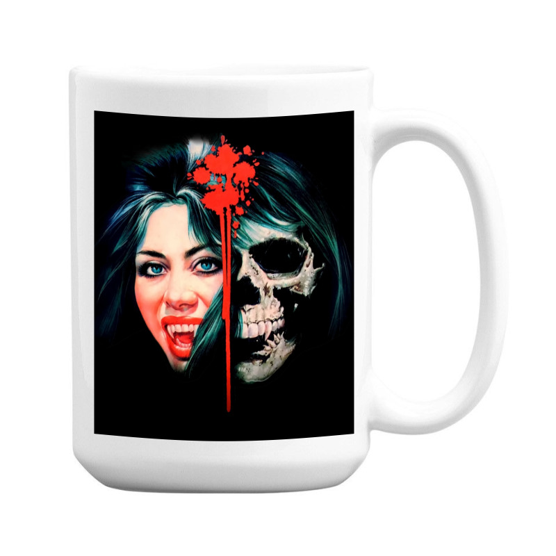 Franco  La Comtesse Noire (female Vampire) Graphic Music Stars 15 Oz Coffee Mug | Artistshot