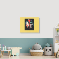 Franco  La Comtesse Noire (female Vampire) Graphic Music Stars Landscape Canvas Print | Artistshot