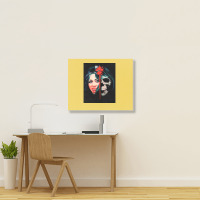 Franco  La Comtesse Noire (female Vampire) Graphic Music Stars Landscape Canvas Print | Artistshot